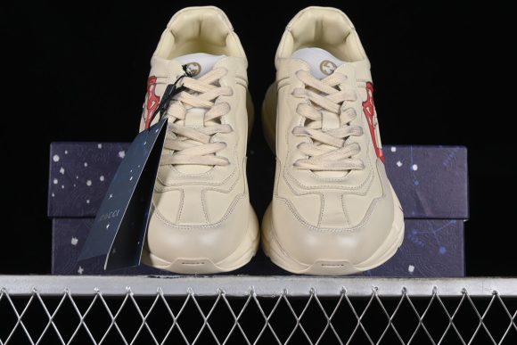 Gucci Rhyton Vintage Trainer Sneaker A9L009522：圖片 5